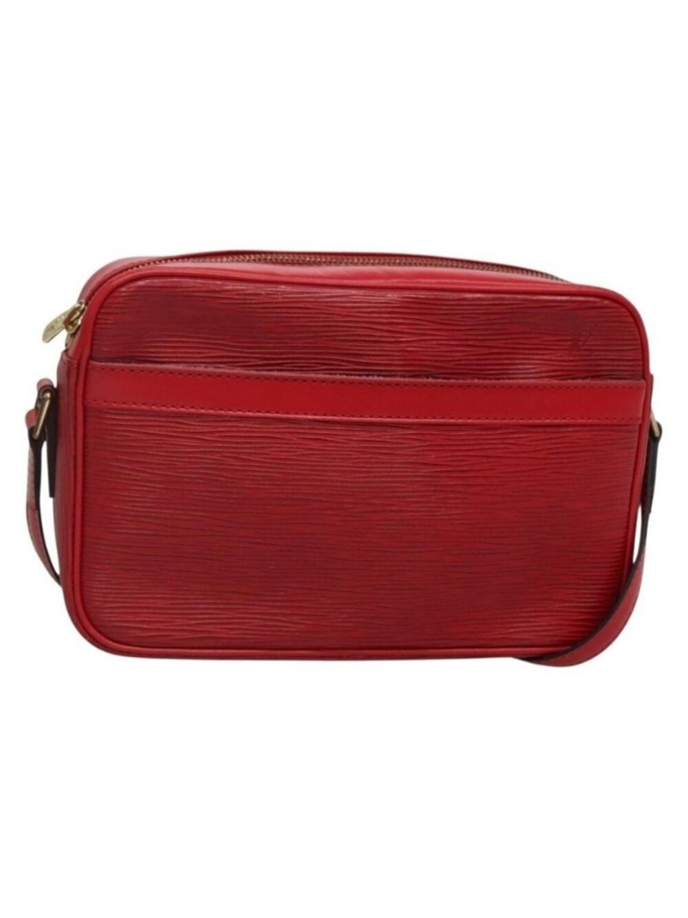 Authentic LOUIS VUITTON Epi Trocadero 23 Shoulder Bag Red M52307 LV